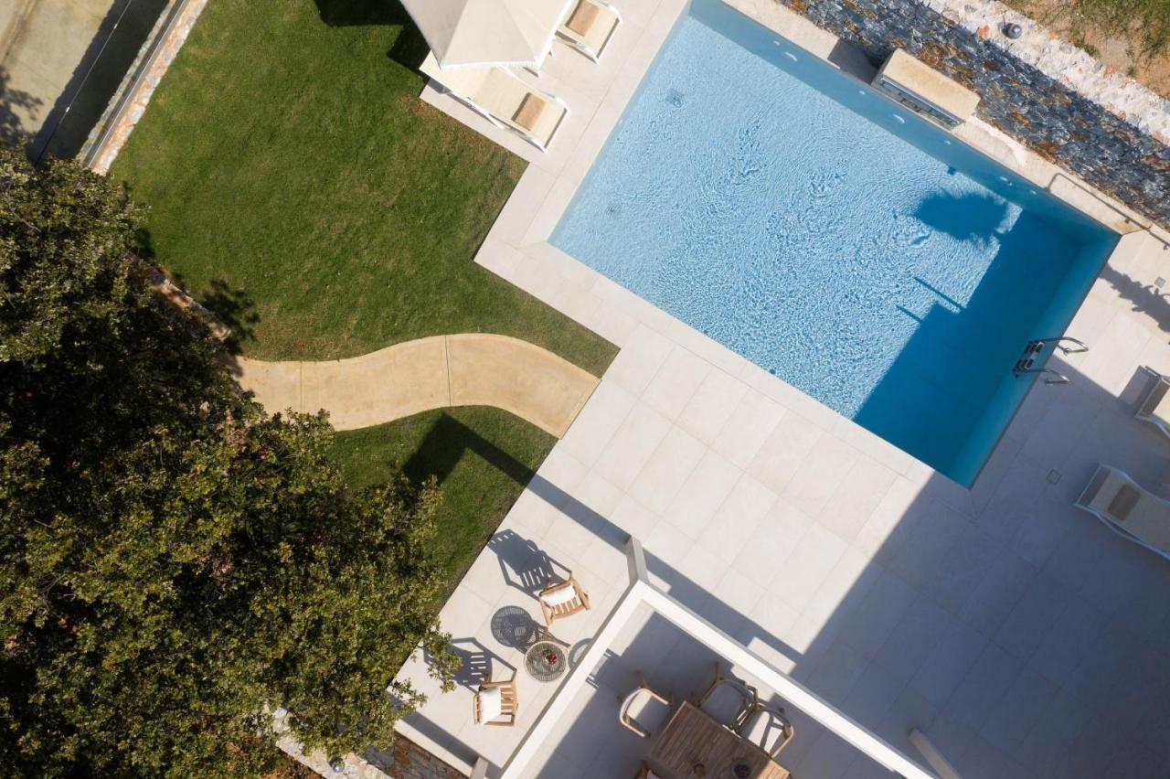 Pelagias Villa Lefka With Heated Pool Mathés Exterior foto