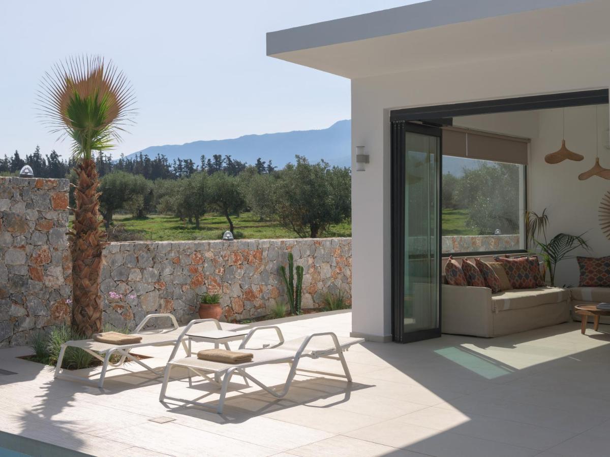Pelagias Villa Lefka With Heated Pool Mathés Exterior foto