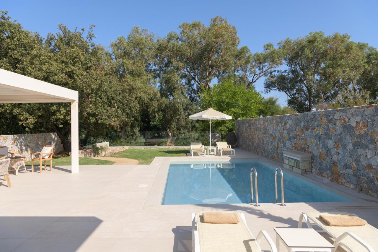 Pelagias Villa Lefka With Heated Pool Mathés Exterior foto