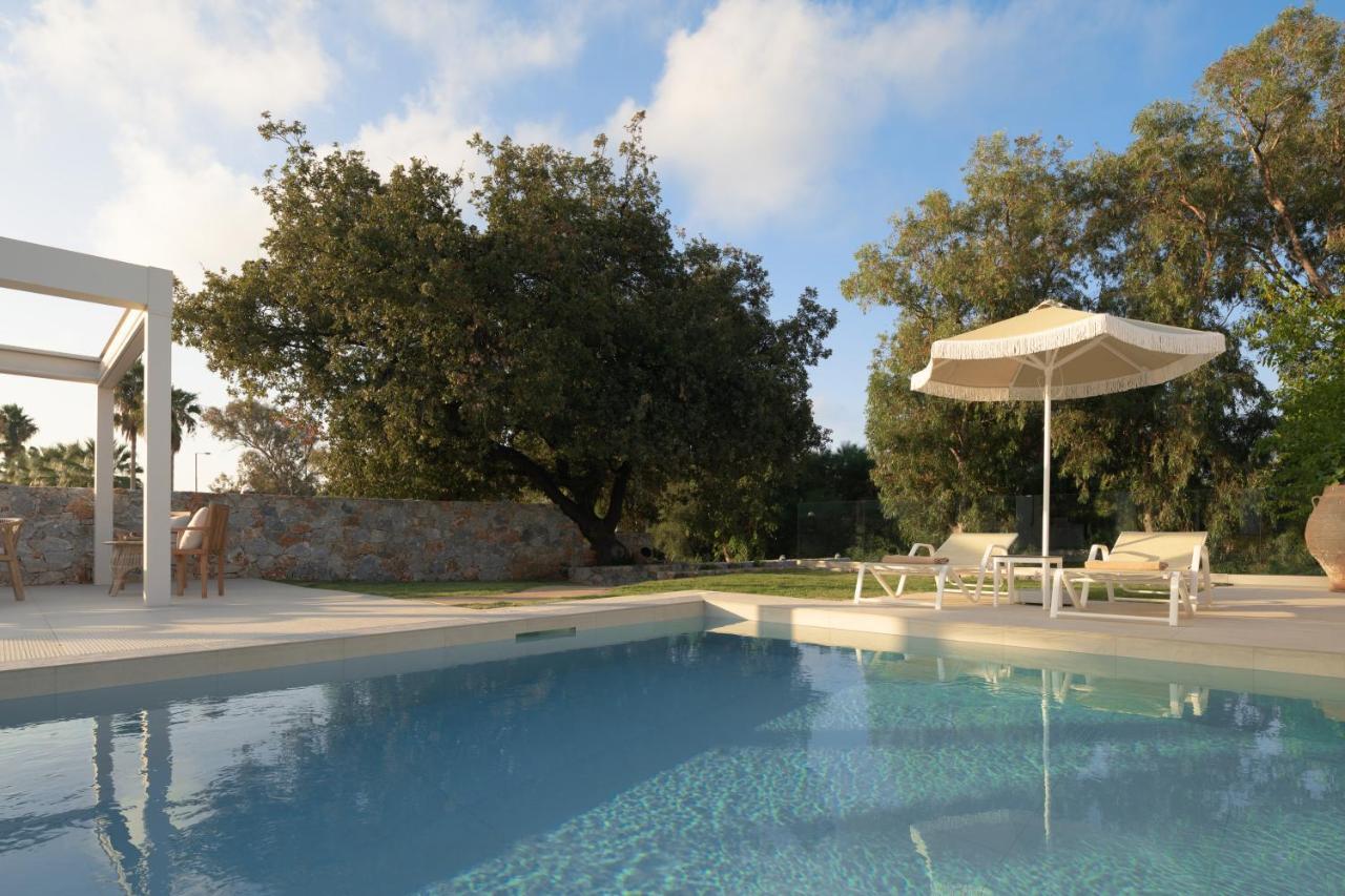 Pelagias Villa Lefka With Heated Pool Mathés Exterior foto