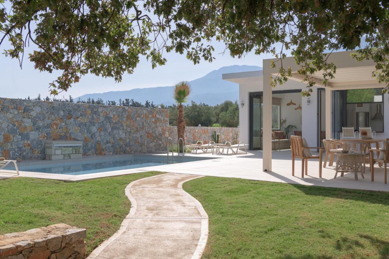 Pelagias Villa Lefka With Heated Pool Mathés Exterior foto