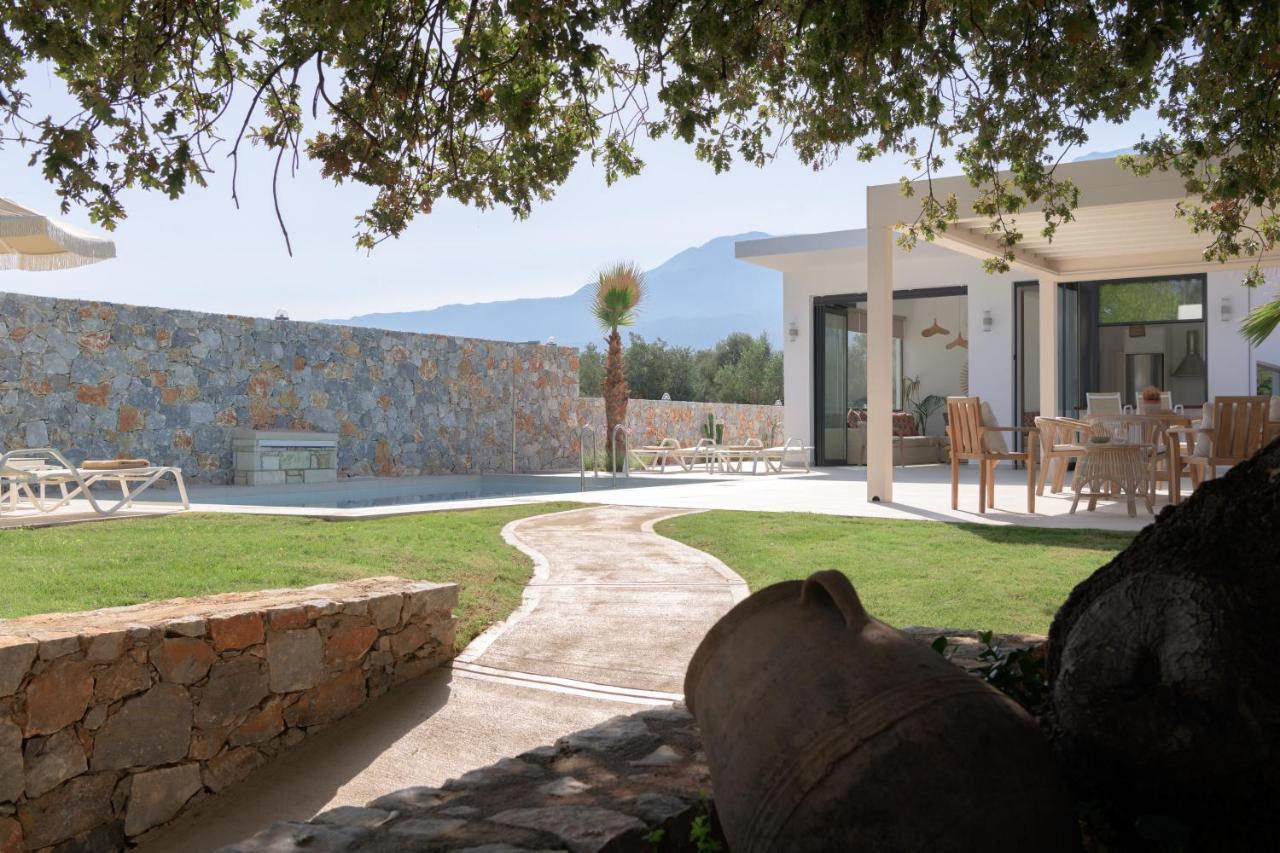 Pelagias Villa Lefka With Heated Pool Mathés Exterior foto