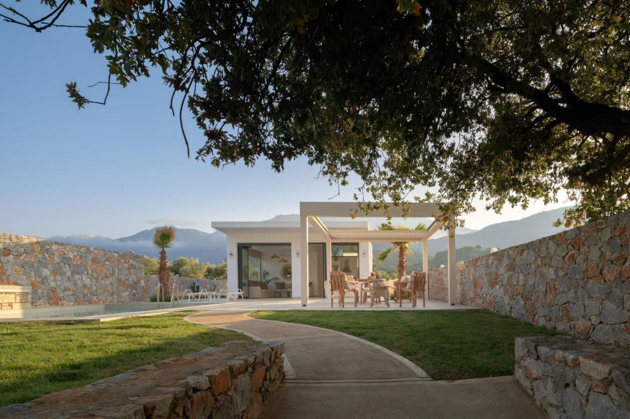 Pelagias Villa Lefka With Heated Pool Mathés Exterior foto